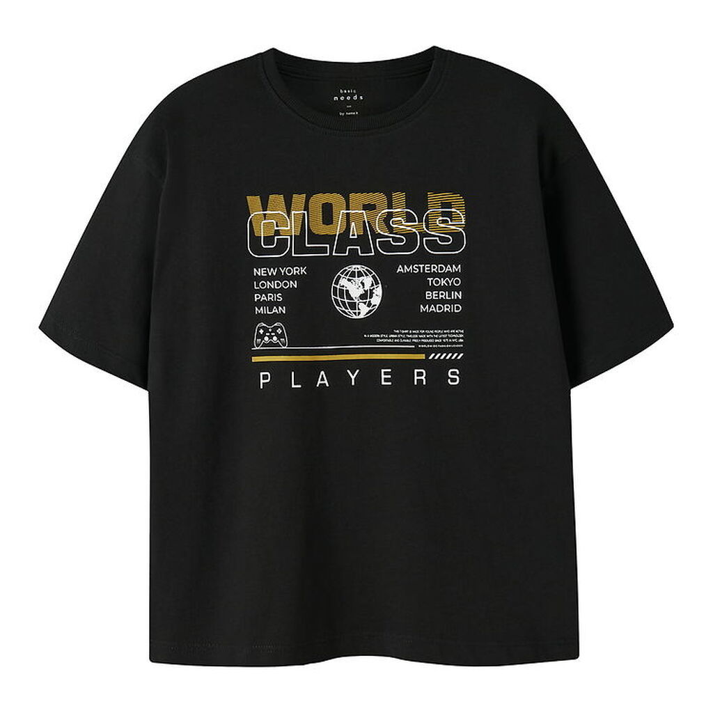 Name It T-shirt - NkmVictor - Sort/World Class