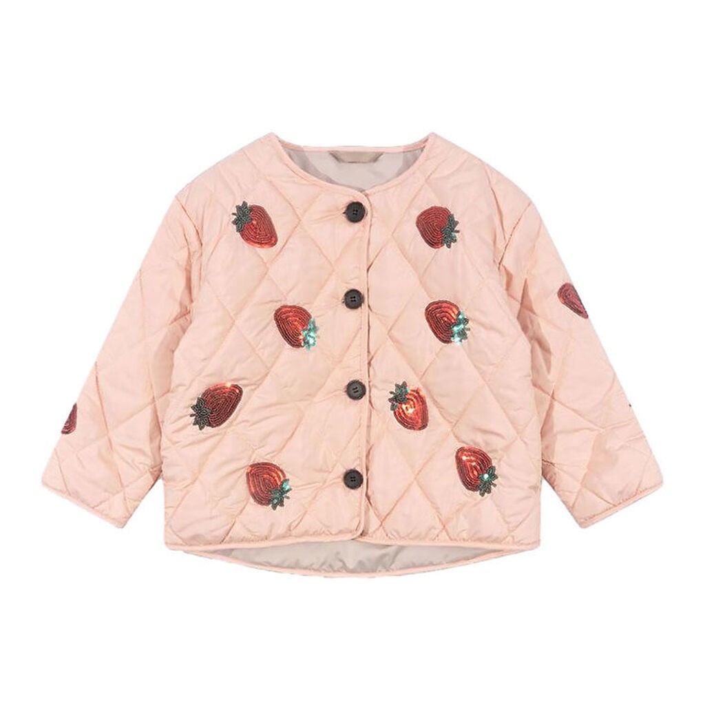 Konges Sløjd Jakke - Flora - Strawberry