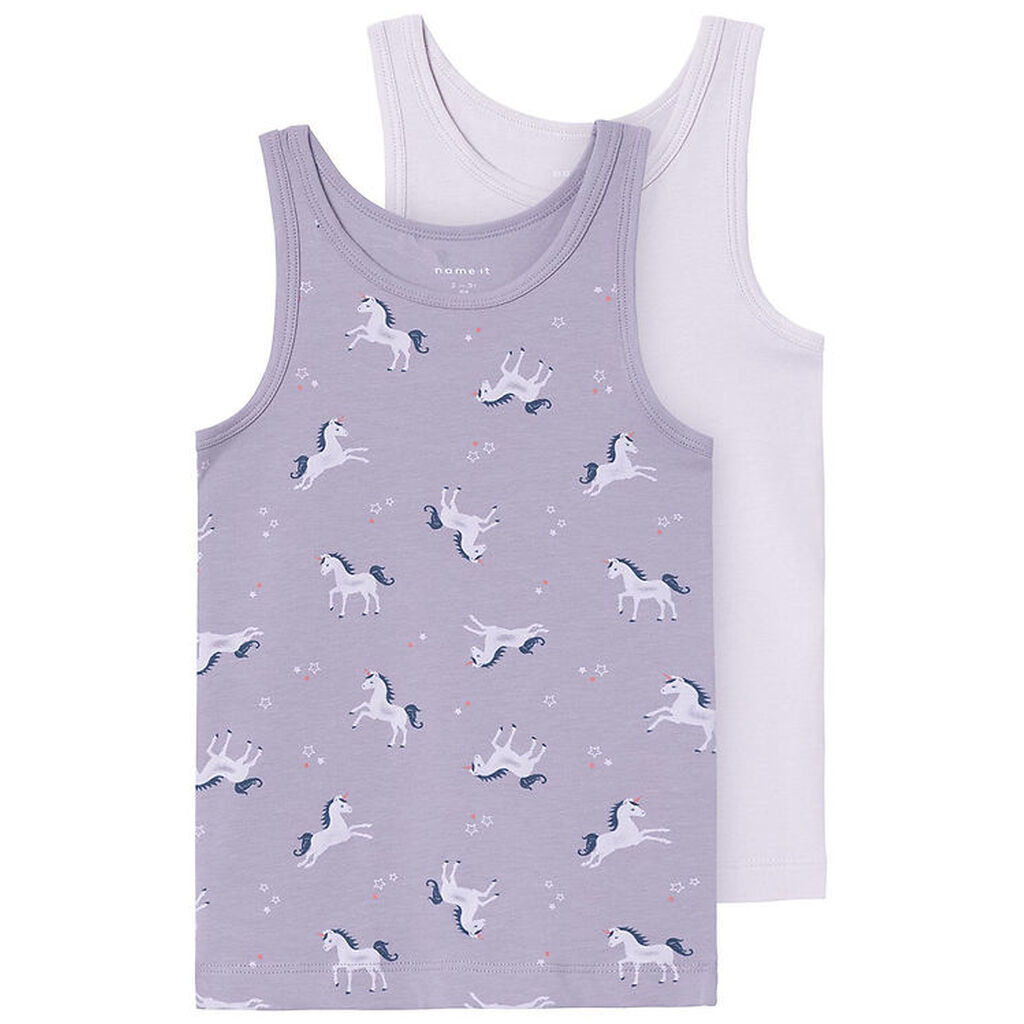 Name It Undertrøje - Noos - NmfTank Top - 2-pak - Lavender