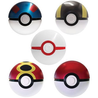 Pokémon Samlekort - Tin Pokeball - Asst.