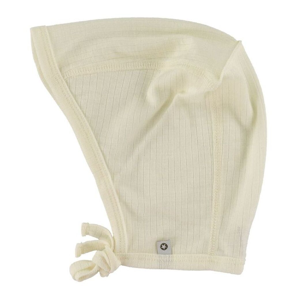 Smallstuff Babyhjelm - Uld - Off White