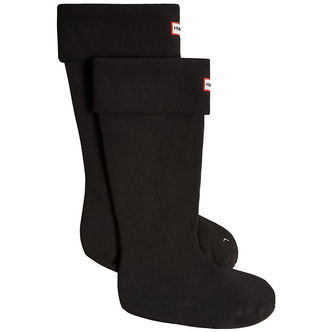 Hunter Fleece Støvlestrømper - Lang - Black