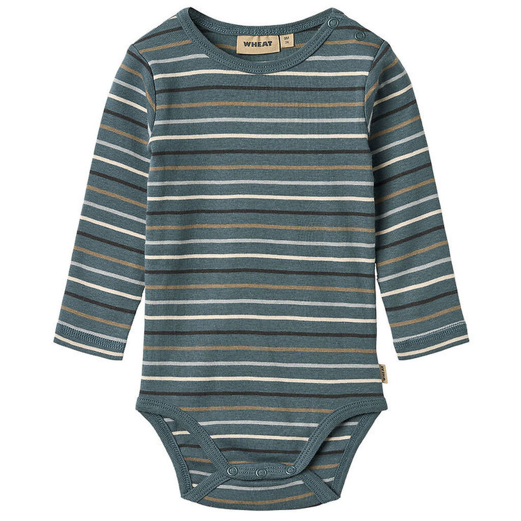 Wheat Body l/æ - Freddie - Blue Multi Stripe