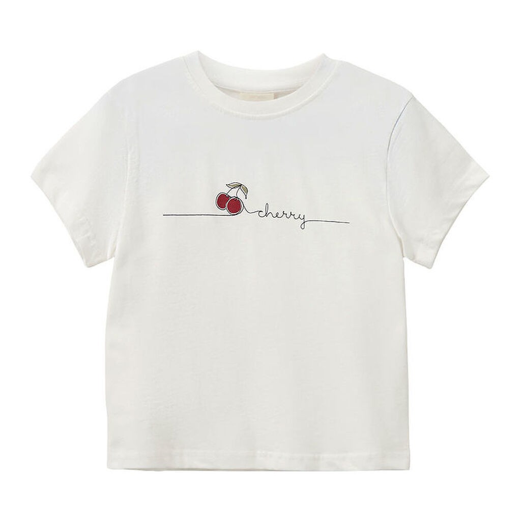 Sofie Schnoor T-shirt - Snow White/Cherry