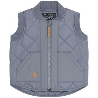 Hust and Claire Vest - Quiltet - Blue Flint