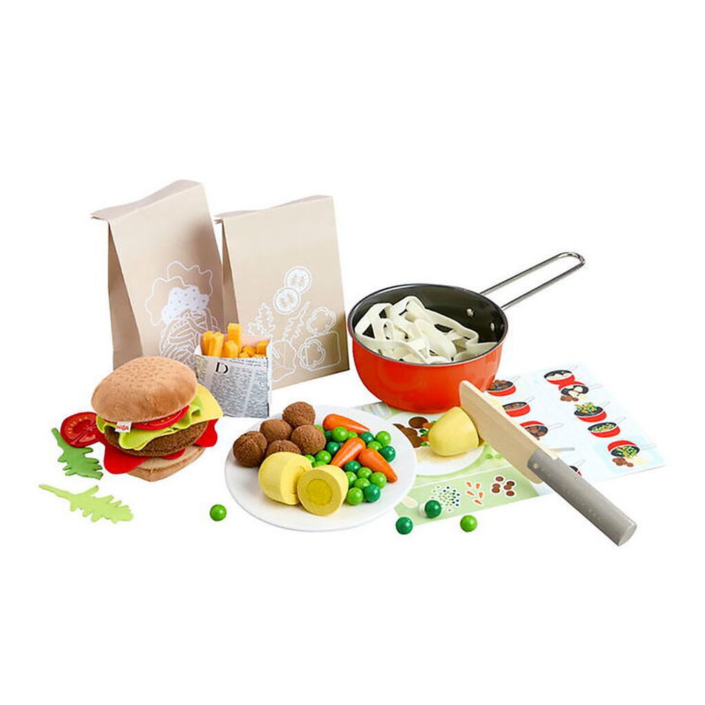 HABA Legemad - Madlavningssæt - 19 Opskrifter - 92 Dele