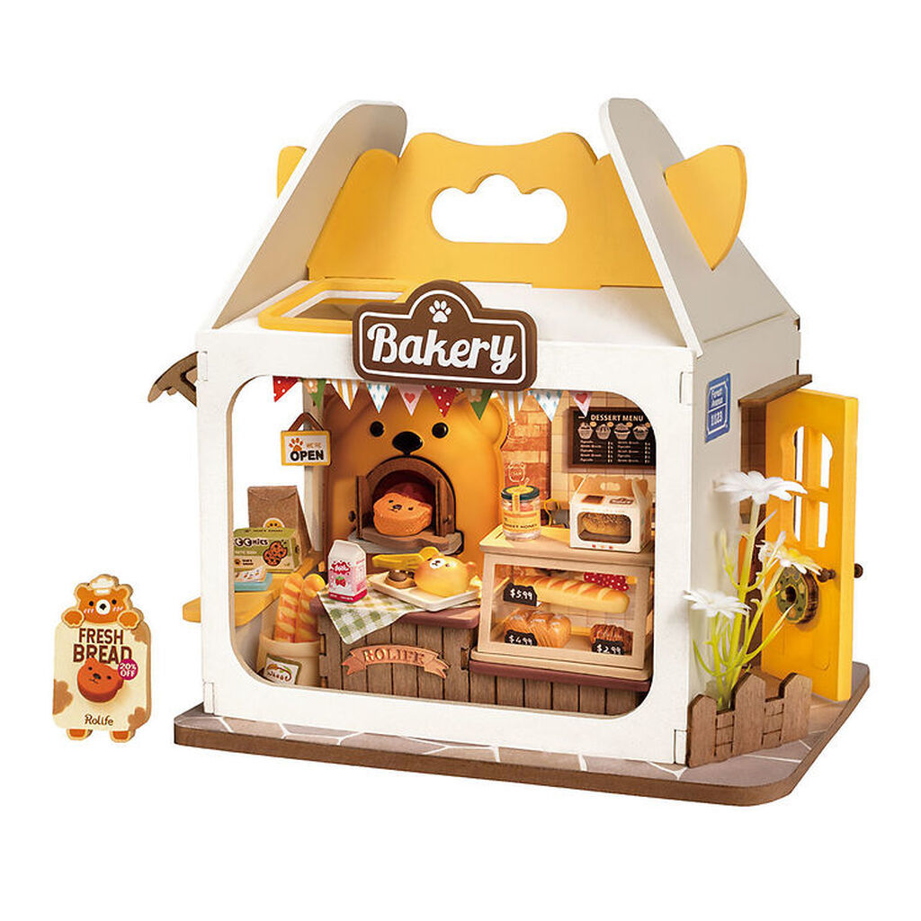 Rolife Miniature-diorama - DIY - Teddy's Breadbox DS033 - 67 Del
