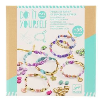 Djeco Smykkesæt - DIY - Stylish And Golden