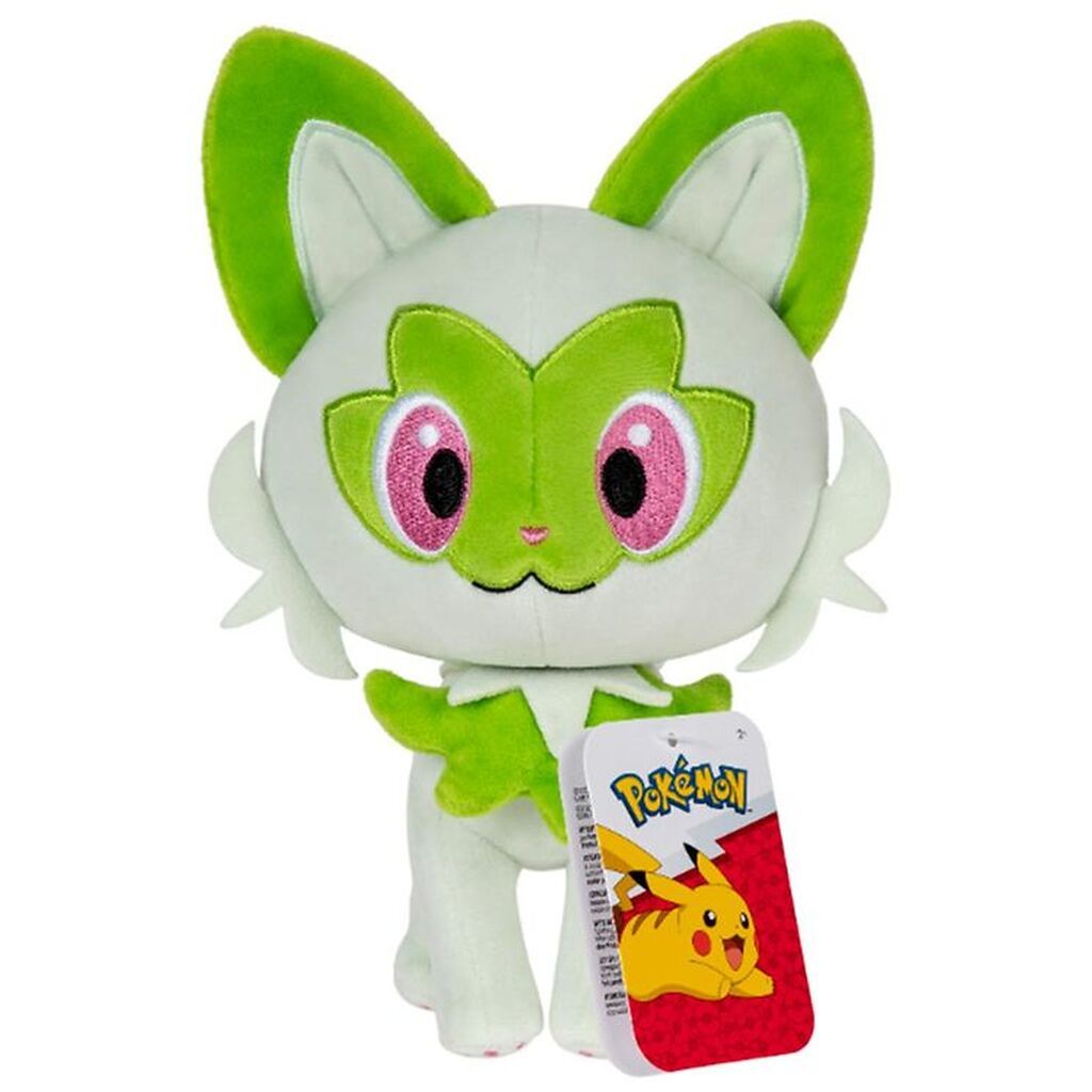 Pokémon Bamse - 20 cm - Generation IX - Sprigatito