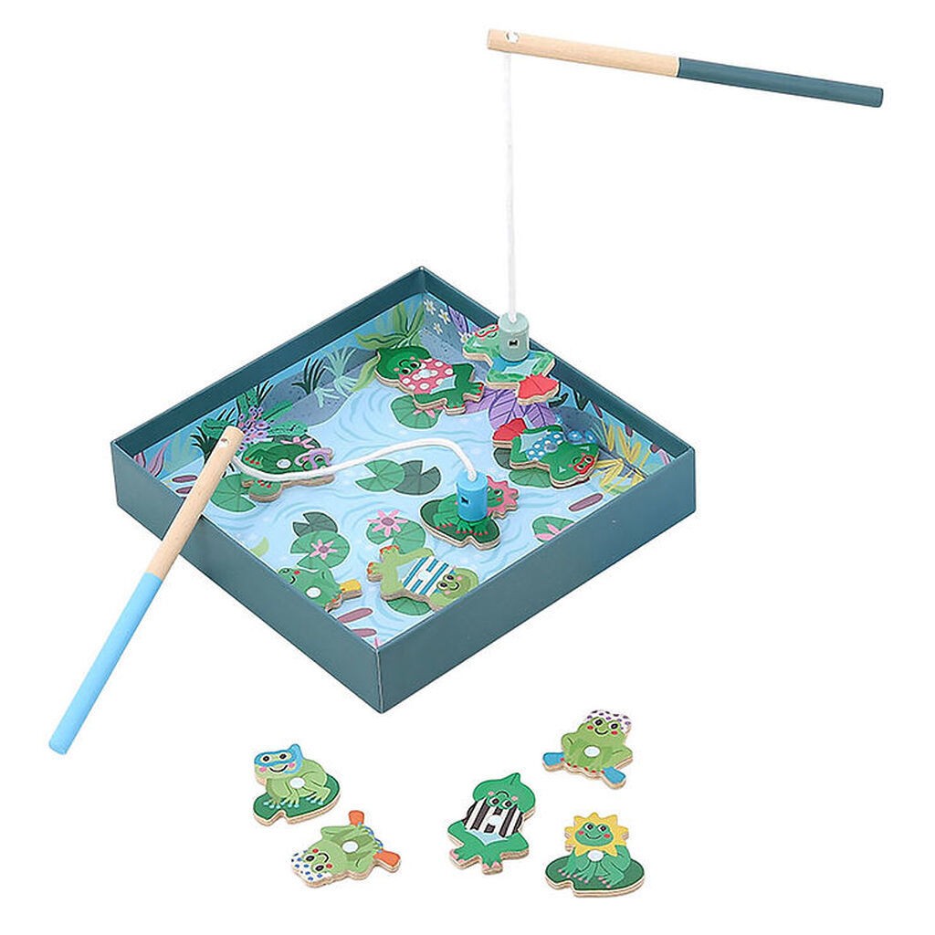 Vilac Fiskespil - Træ - Glade Frøer