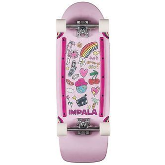 Impala Skateboard - Latis Cruiserboard - 31,5'' - Art Baby Girl