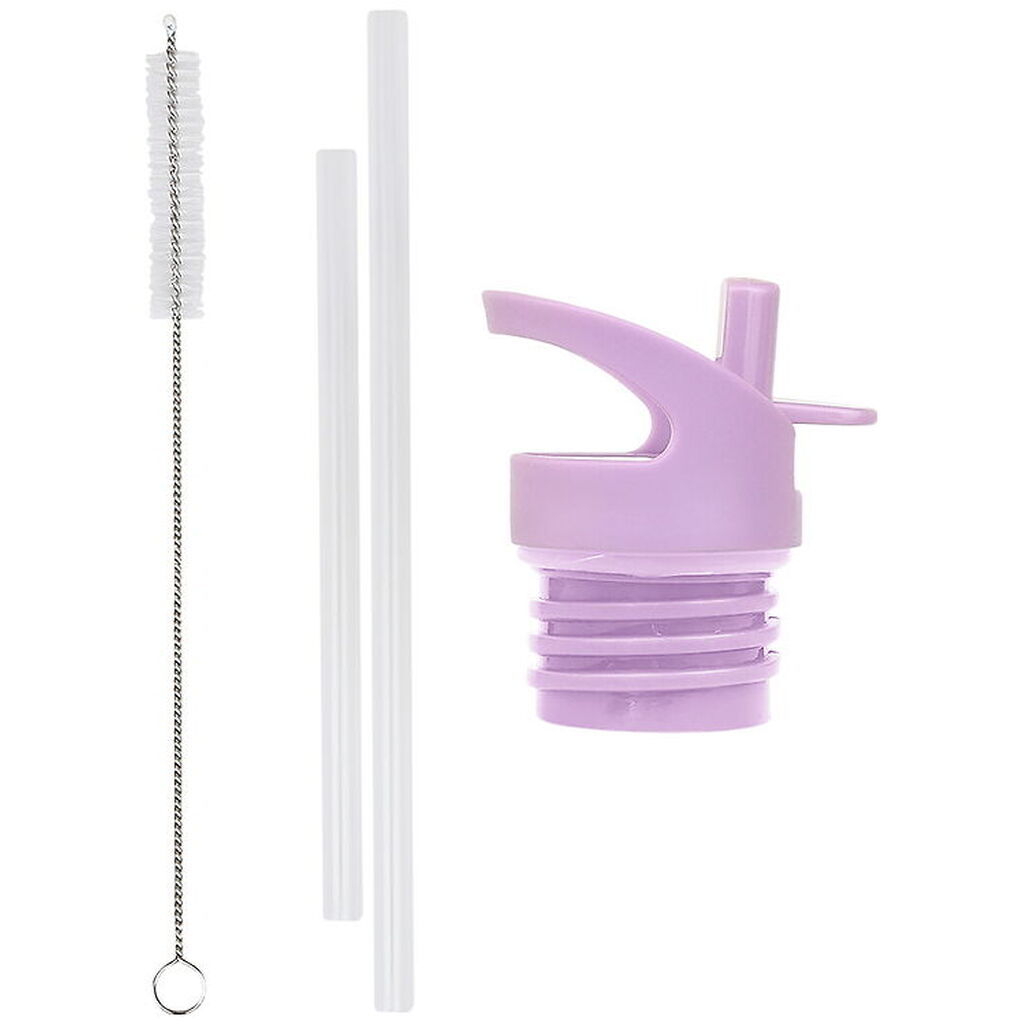 A Little Lovely Company Drikkedunksæt - Låg/Sugerør/Børste