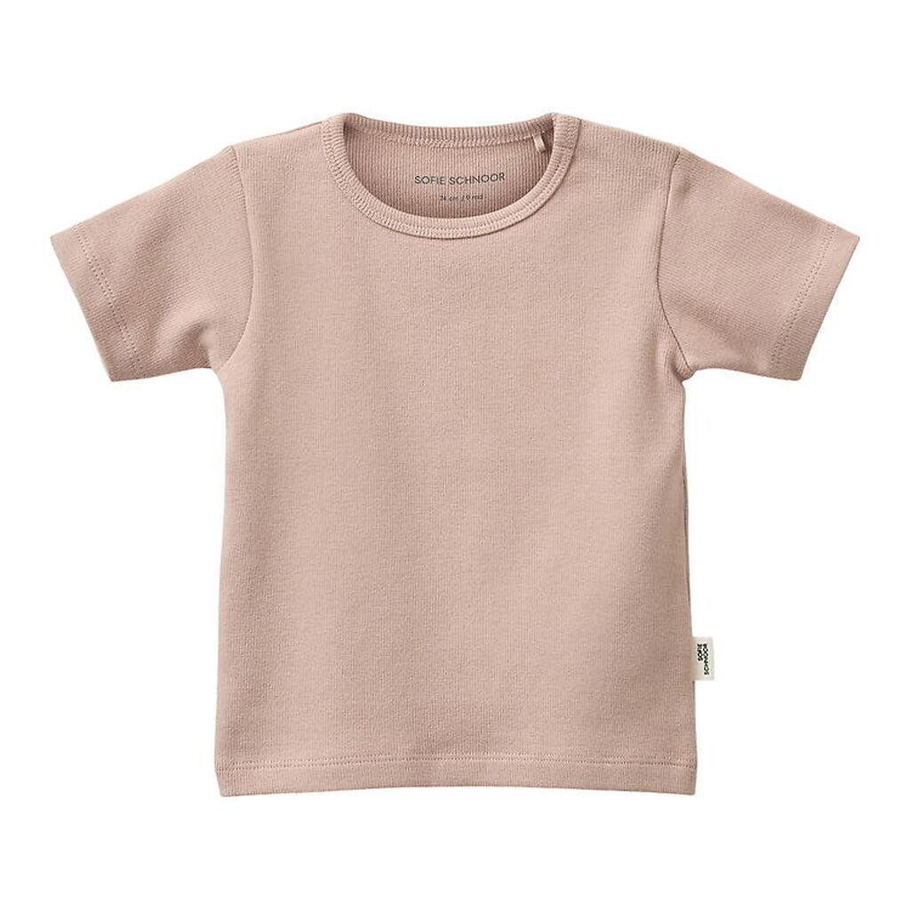 Sofie Schnoor T-shirt - Rib - Light Rose