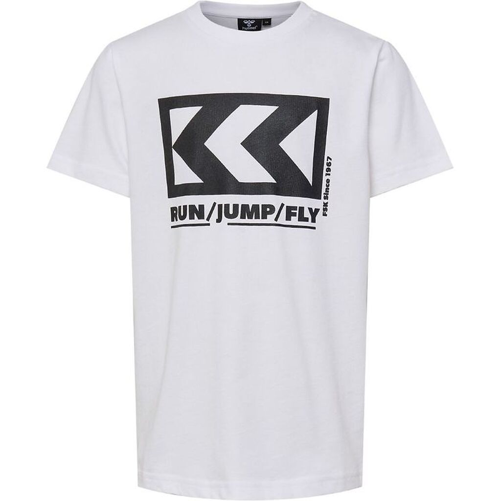 Hummel T-shirt - hmlFSK Low - Hvid