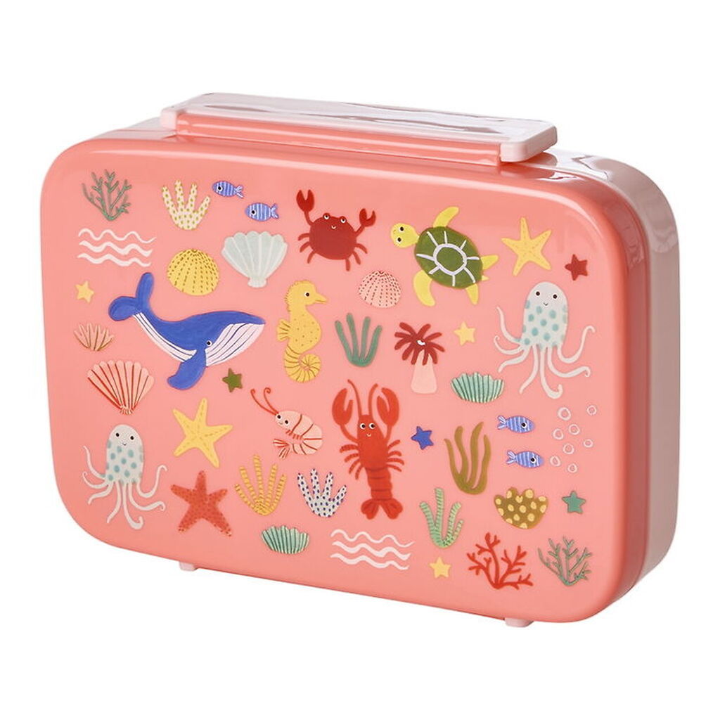 Rice Madkasse - 6 Rum - Koral Ocean Print