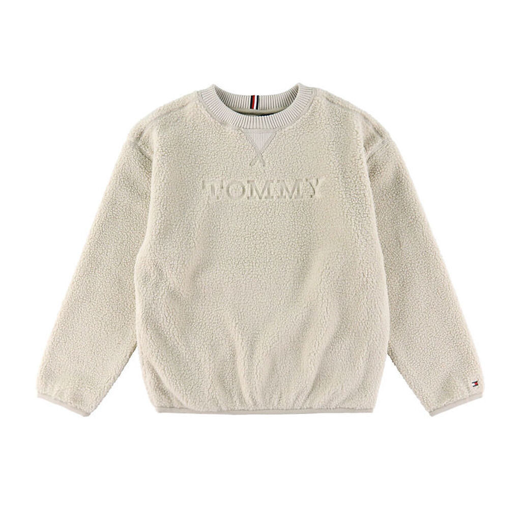 Tommy Hilfiger Fleecetrøje - Polar Fleece - Gulf Sand/ Beige