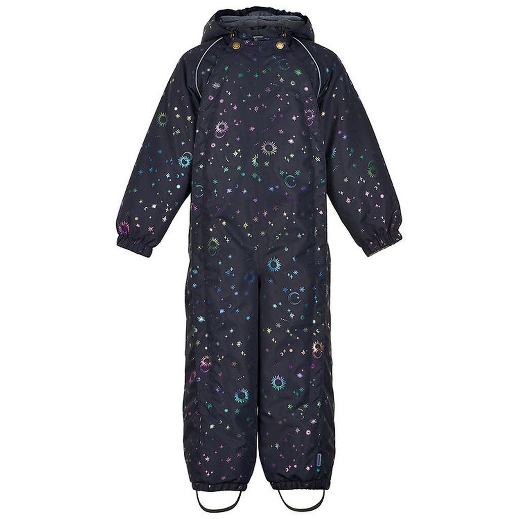 Mikk-Line Flyverdragt - Recycled - Dark Navy m. Print