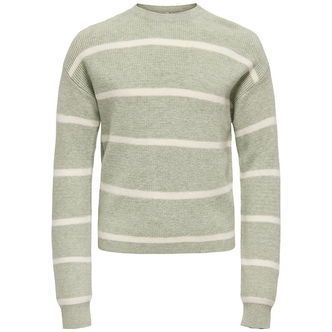 Kids Only Bluse - Strik - Noos - KogFranca - Desert Sage/Small S