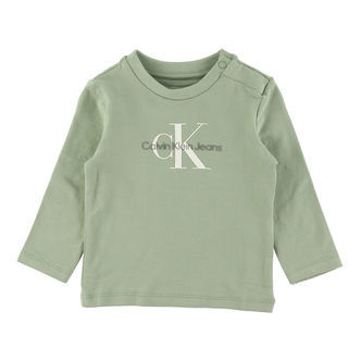 Calvin Klein Bluse - Monogram - Misty Vale