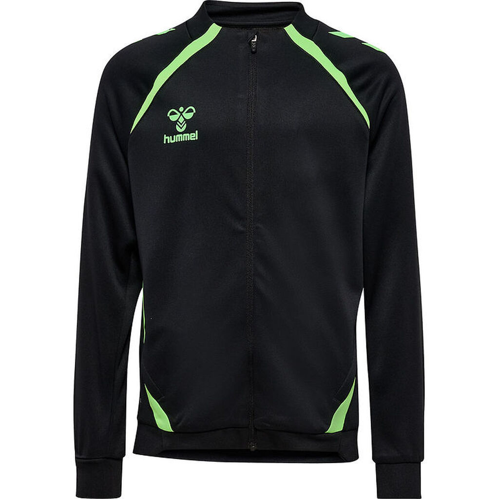 Hummel Cardigan - hmlLead 2.0 Track - Sort/Green Gecko