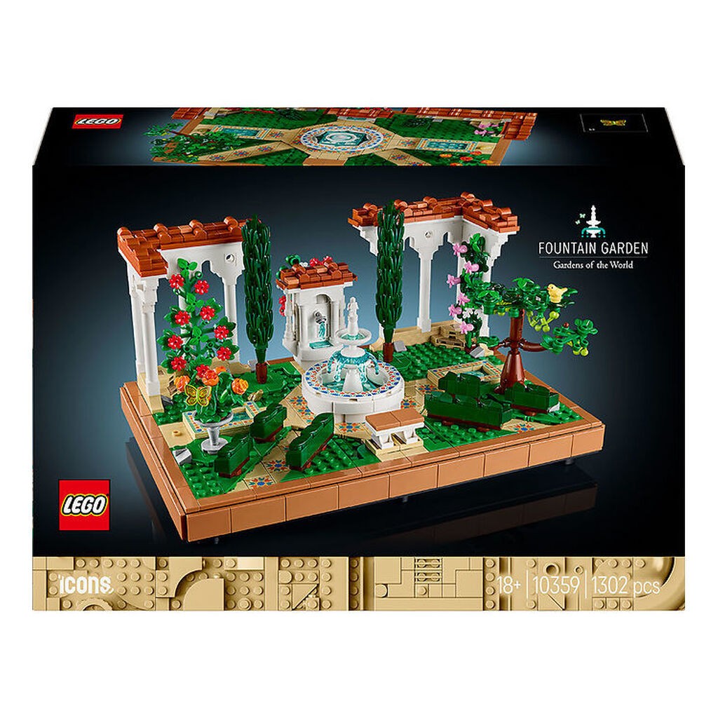 LEGOÂ® Icons - Have med Springvand 10359 - 1302 Dele