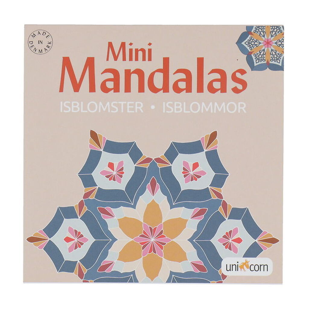 Mini Mandalas Malebog - Isblomster