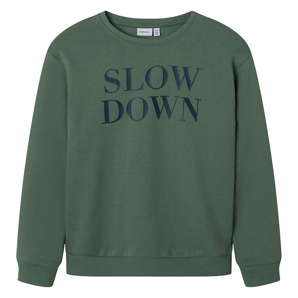 Name It Sweatshirt - NkmNello - Laurel Wreath m. Print