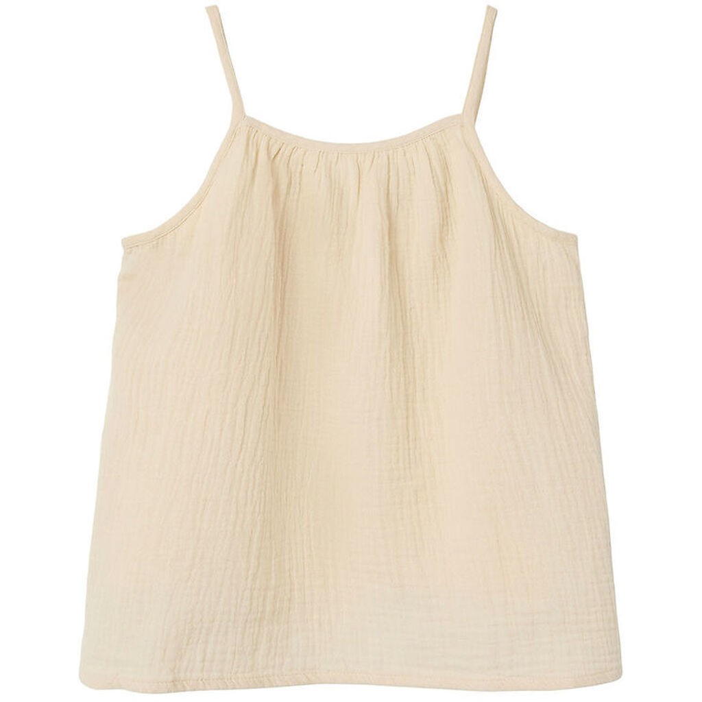 Name It Top - Musselin - Strap - NkfHisa - Brazzilian Sand