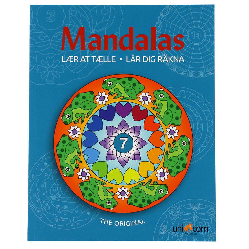 Mandalas Malebog - Lær At Tælle