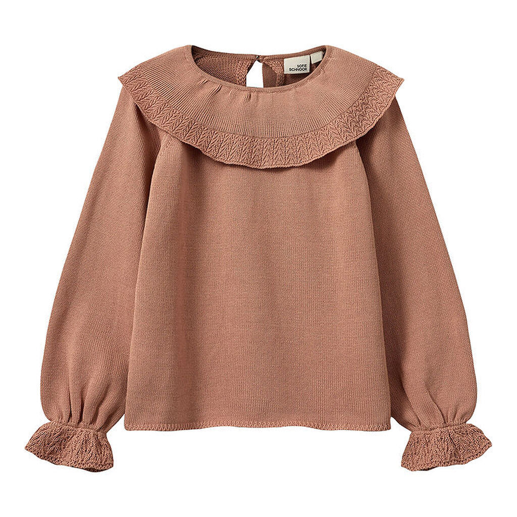 Sofie Schnoor Bluse - Strik - Rosy Brown