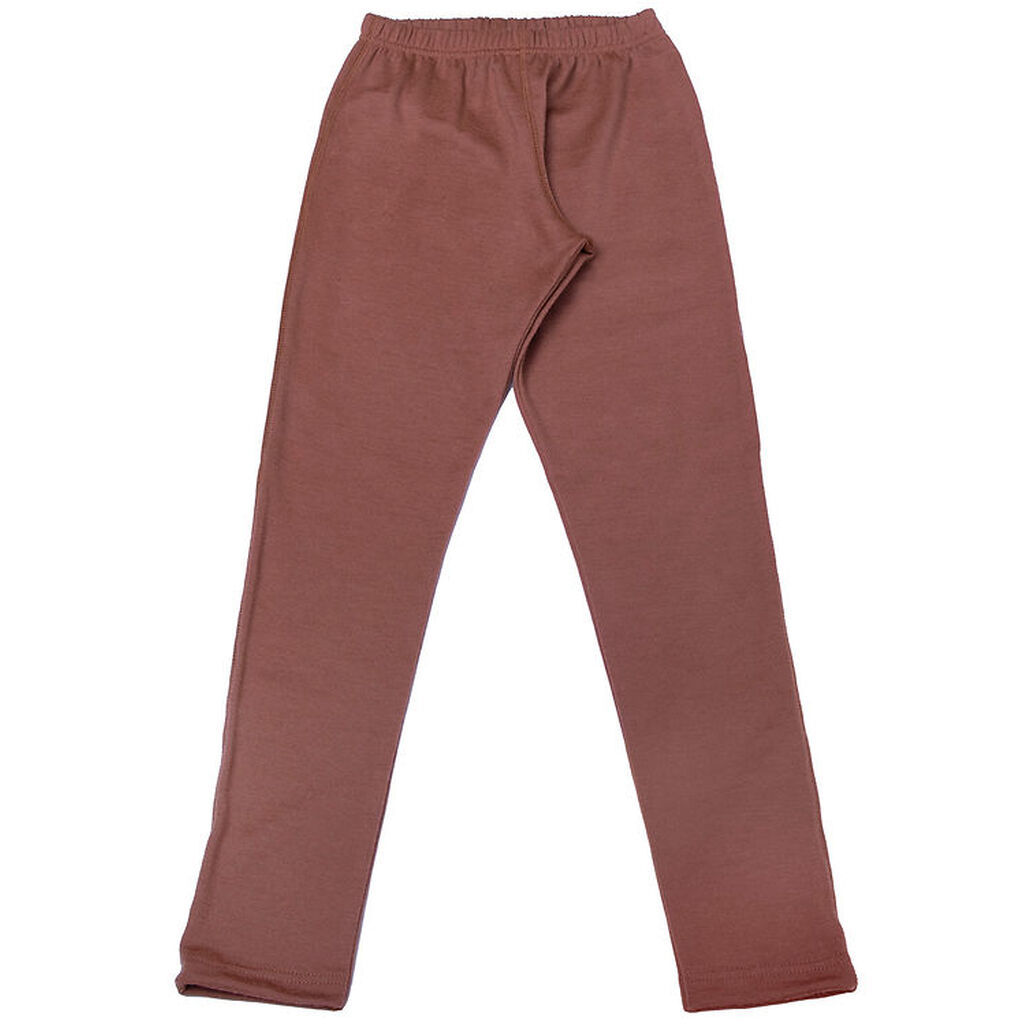 Joha Leggings - Uld - Rød/Brun