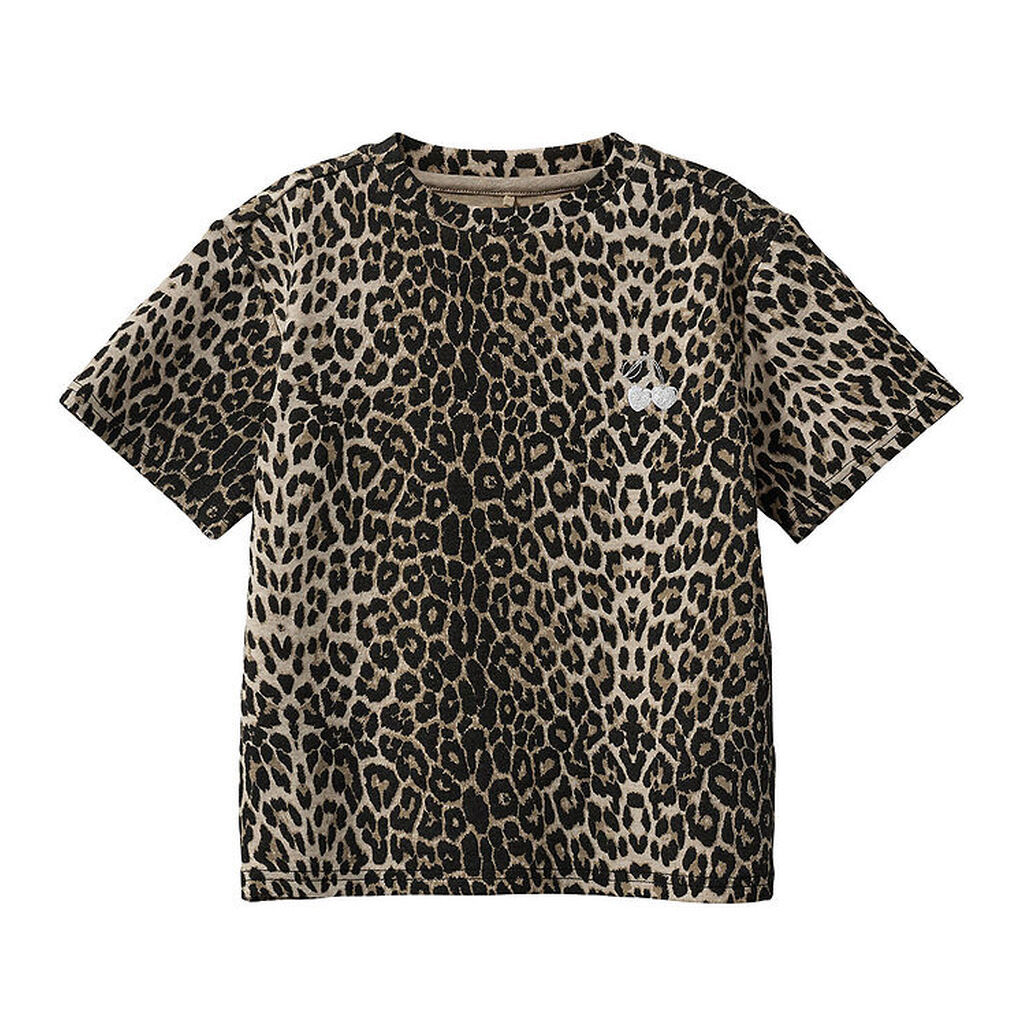 Sofie Schnoor T-shirt - Ayask - Light Brown Leopard