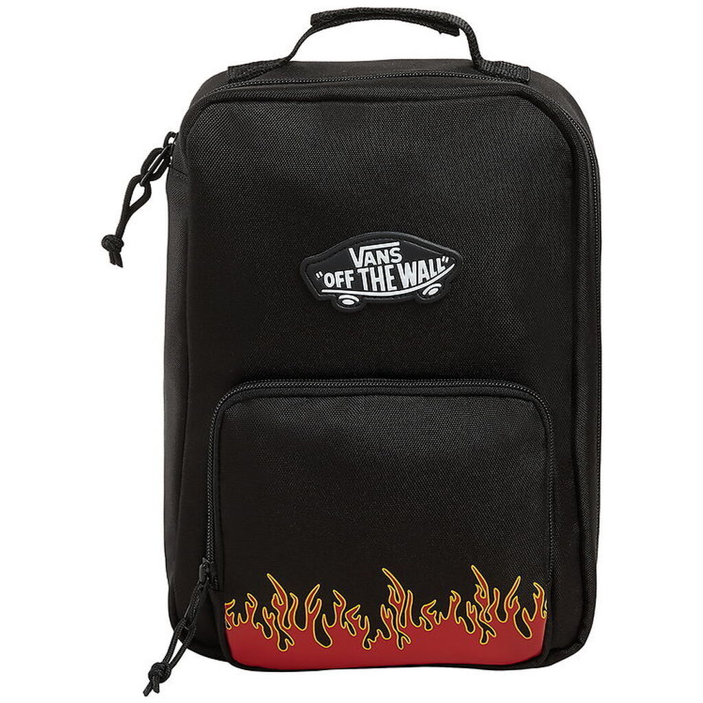 Vans Køletaske - Old Skool Lunch Bag - Black/Flame