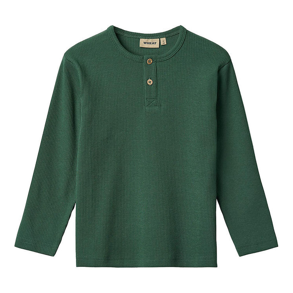 Wheat Bluse - Rib - Morris - Green Tea