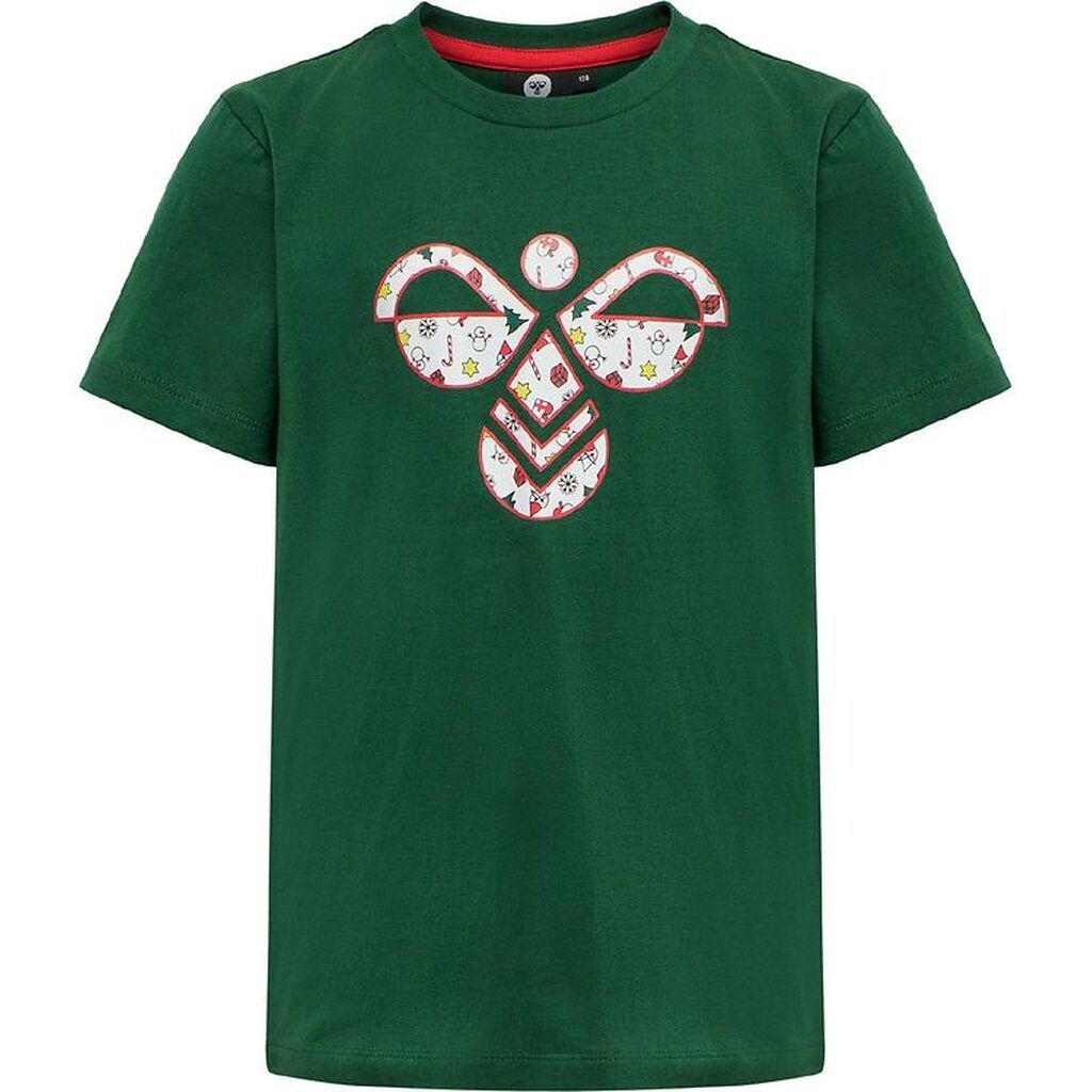 Hummel T-Shirt - hmlSanta - Grøn