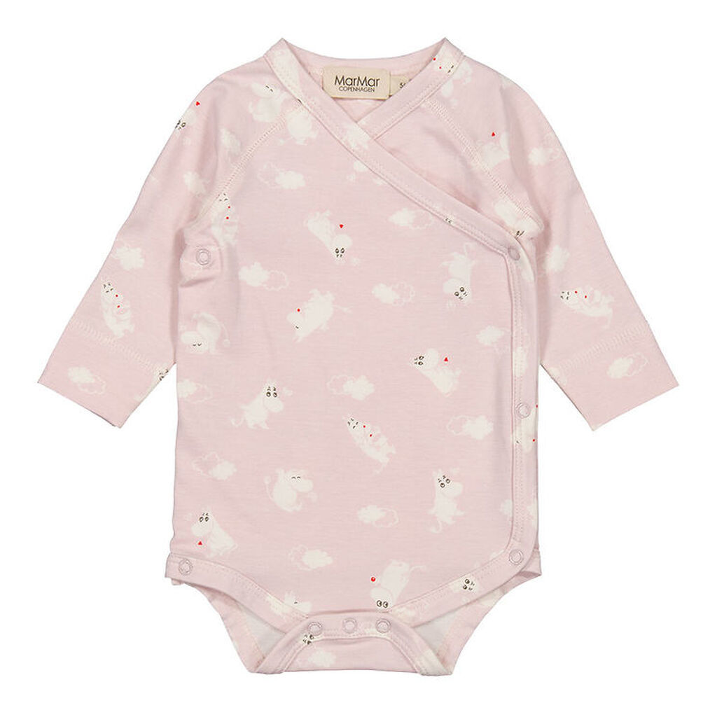 MarMar Slå-om Body l/æ - Modal - Belito - Rose Moomin