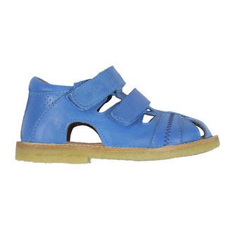 Pom Pom Sandaler - Classic Rub Sole Closed Two Velcro - Bright B