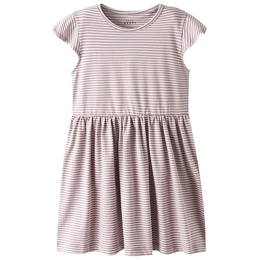 Name It Kjole - NmfVinanna - Ballerina/Purple Dove