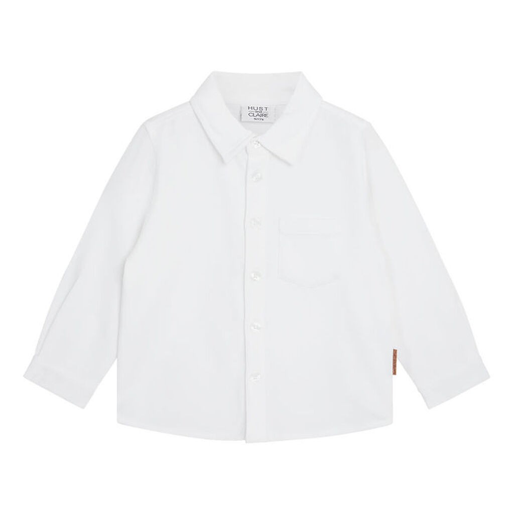 Hust and Claire Skjorte - Ravn - Hvid
