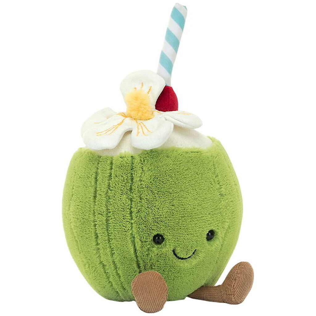 Jellycat Bamse - 11x9 cm - Amuseables Aruba Coconut