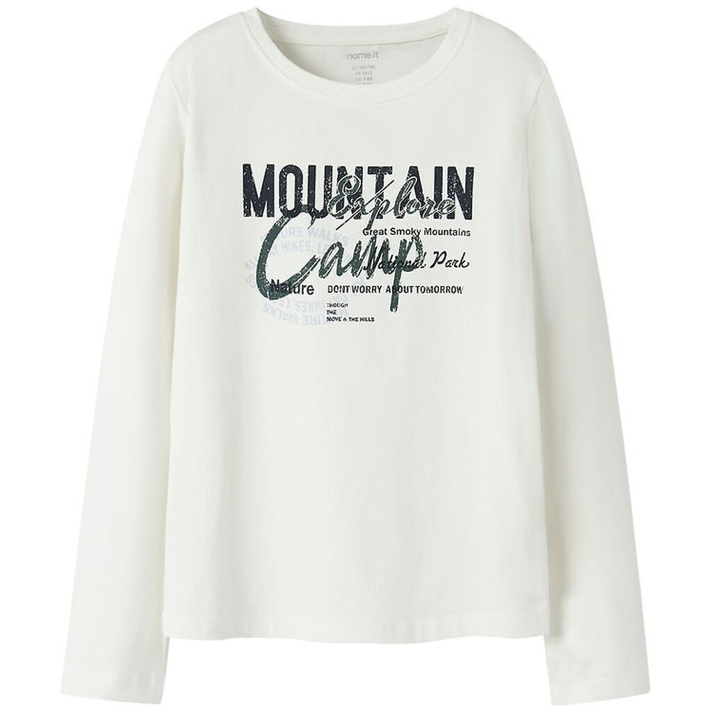 Name it Bluse - NkmVux - Cloud Dancer/Camp