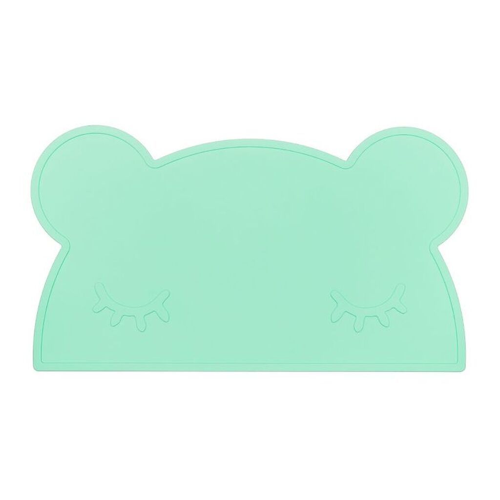 We Might Be Tiny Dækkeserviet - Bjørn - Silikone - Mint