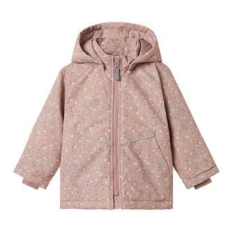 Name It Vinterjakke - Noos - NmfMaxi - Woodrose/Flower