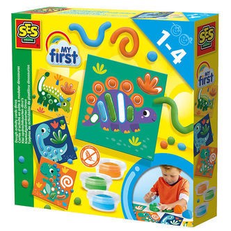 SES Creative - Min Første - Modellervoks - Dinosaurer