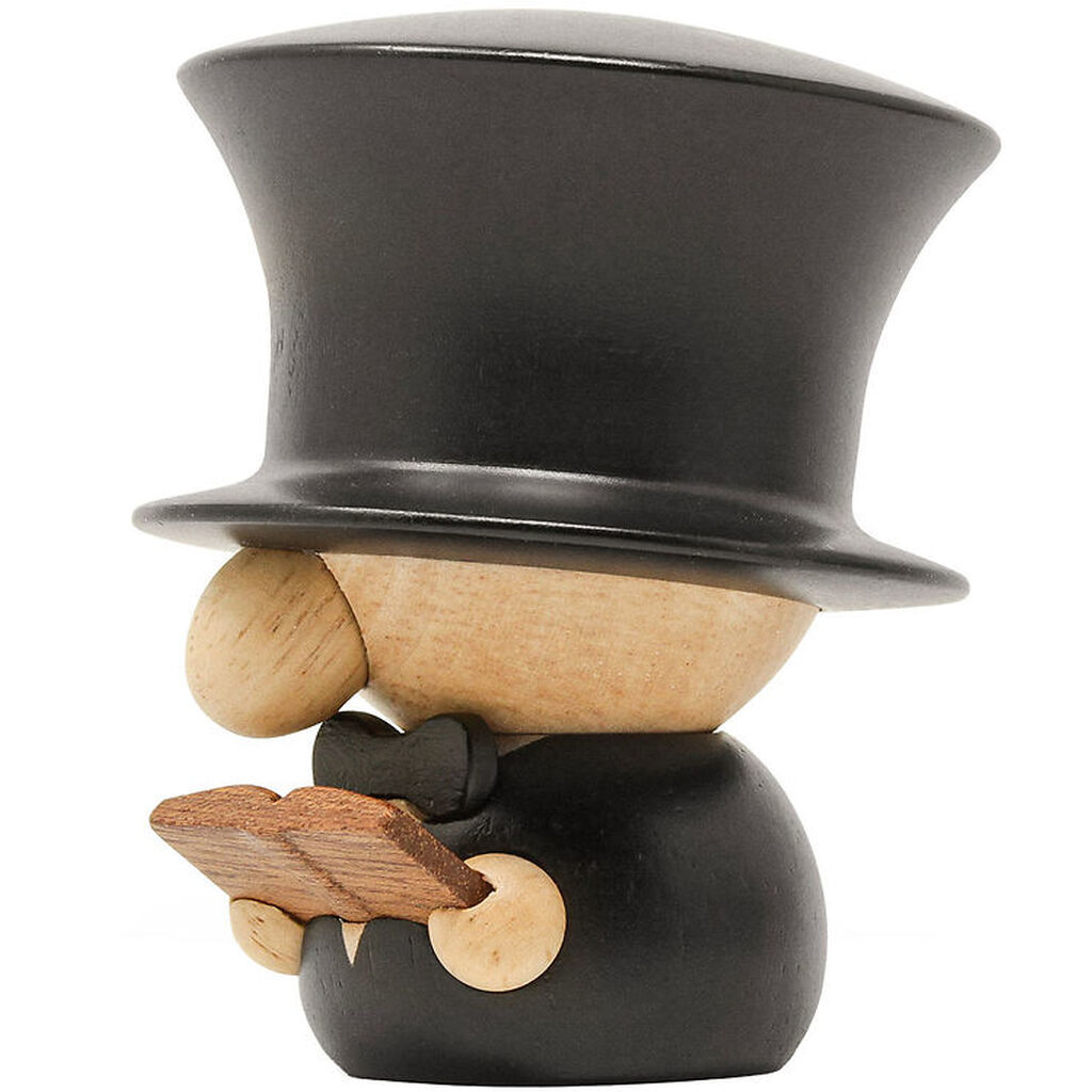 FableWood H.C. Andersen - 8 cm - Natur/Sort