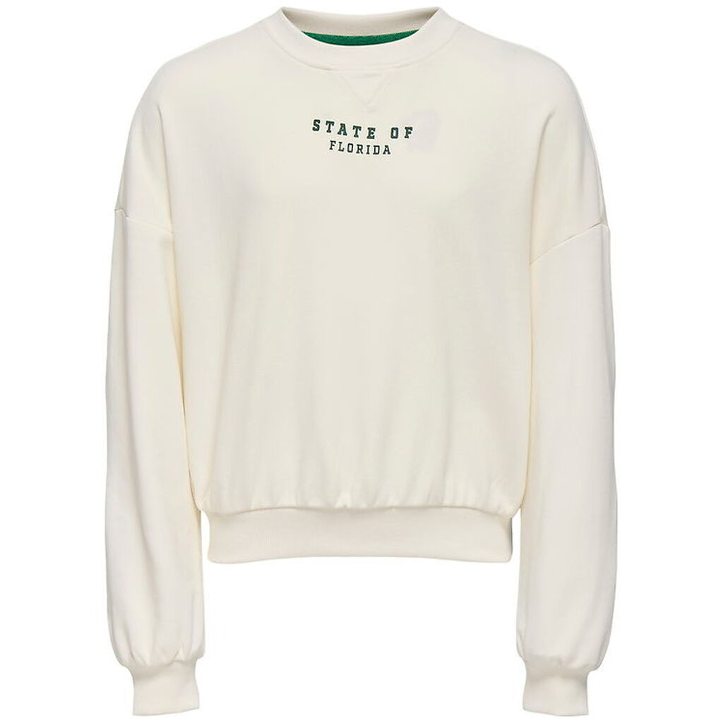 Kids Only Sweatshirt - KogSally - Antique White/Daytona/Medium G