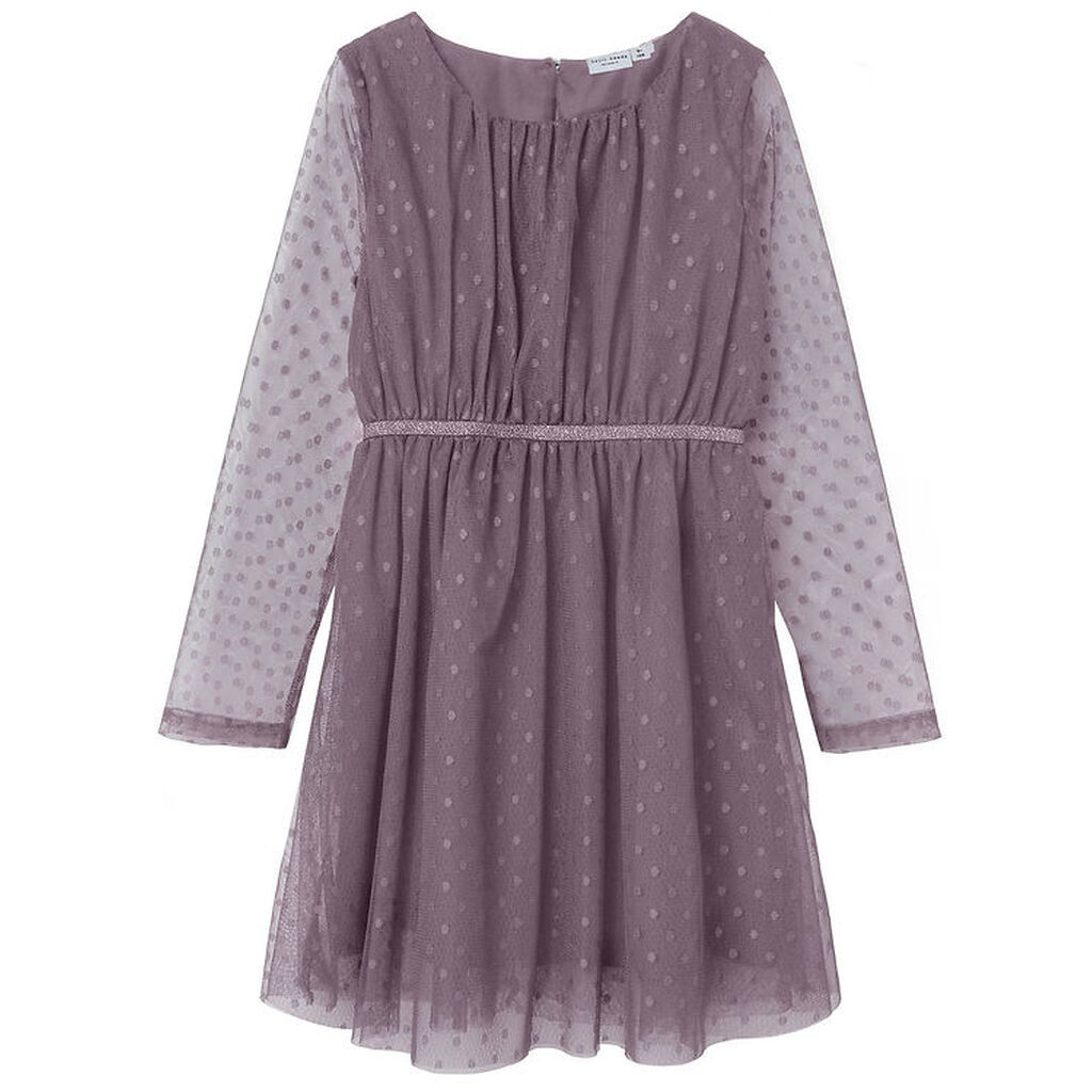 Name It Kjole - Noos - NkfVabos - Arctic Dusk m. Prikker