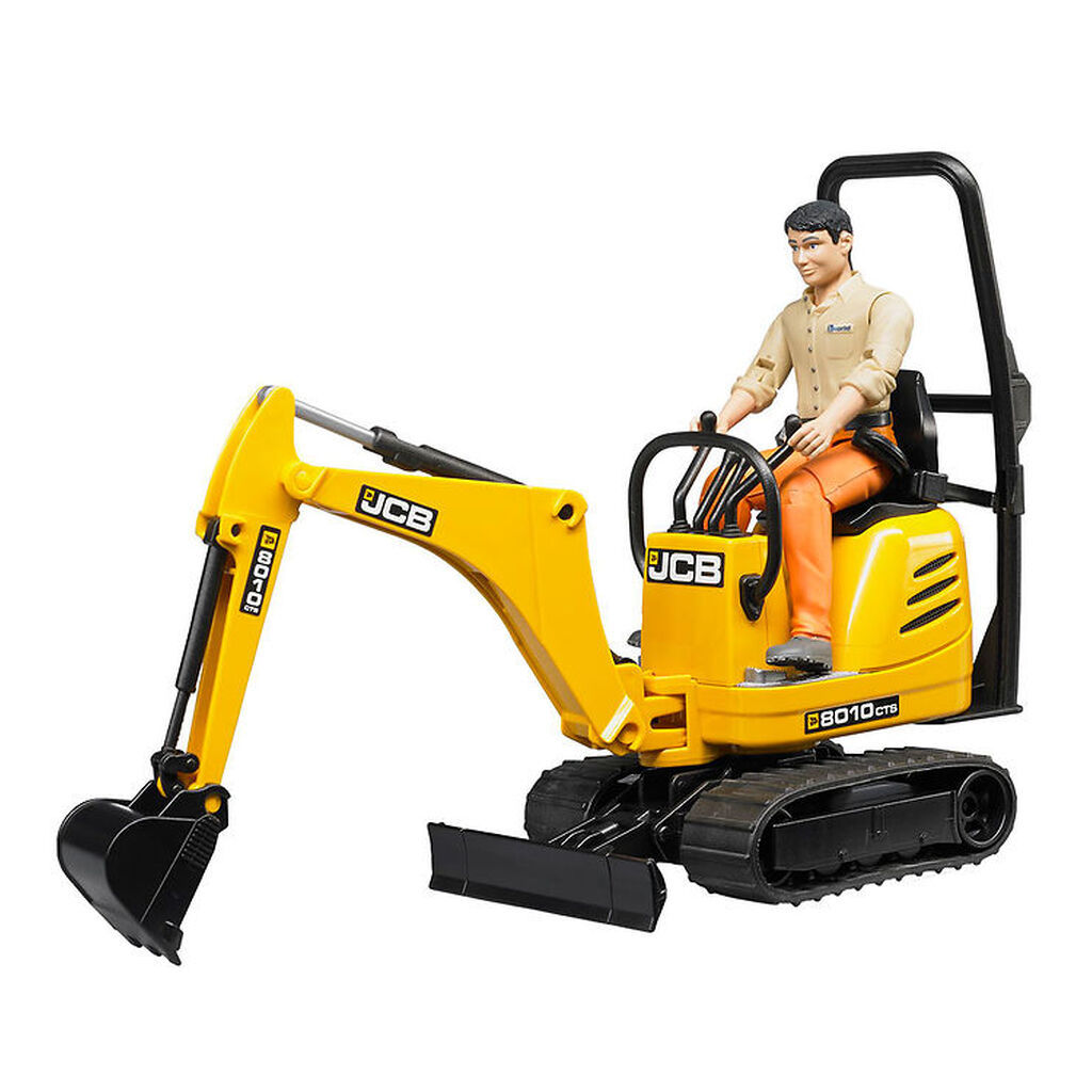 Bruder Arbejdsmaskine - JCB 8010 CTS Mikrograver... - 62002