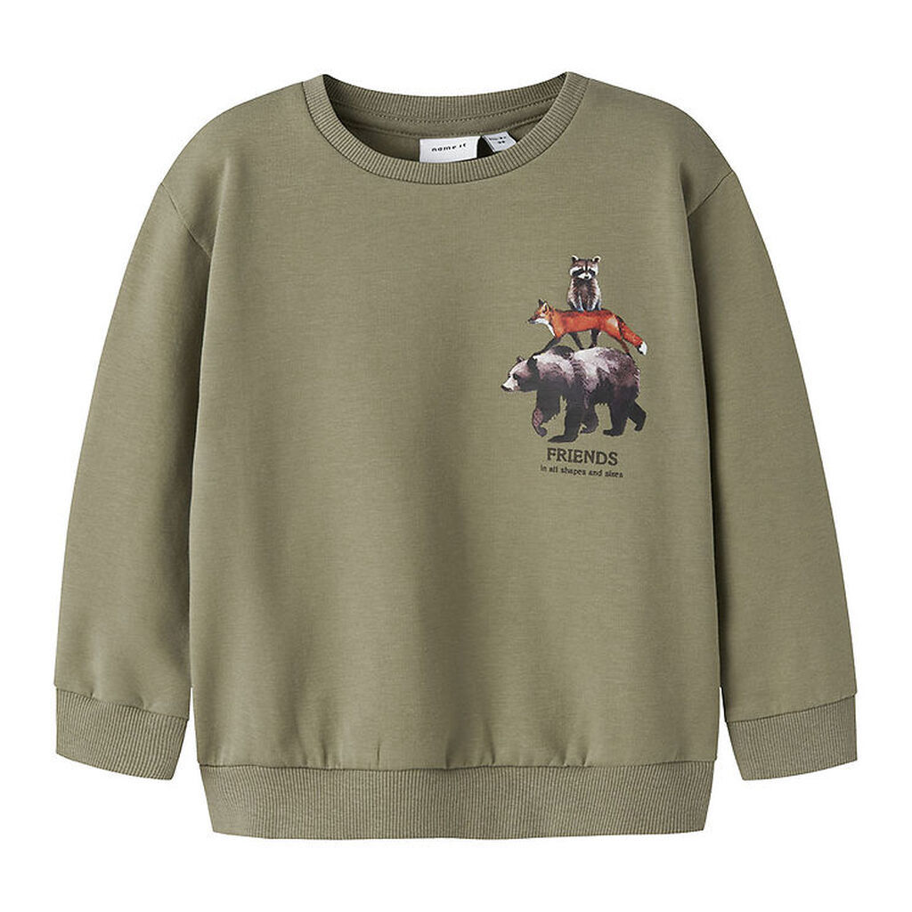 Name It Sweatshirt - NmmOlin - Mermaid