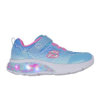 Skechers Sko m. Lys - My Dreamers Lil Mermaid - Blå/Multi